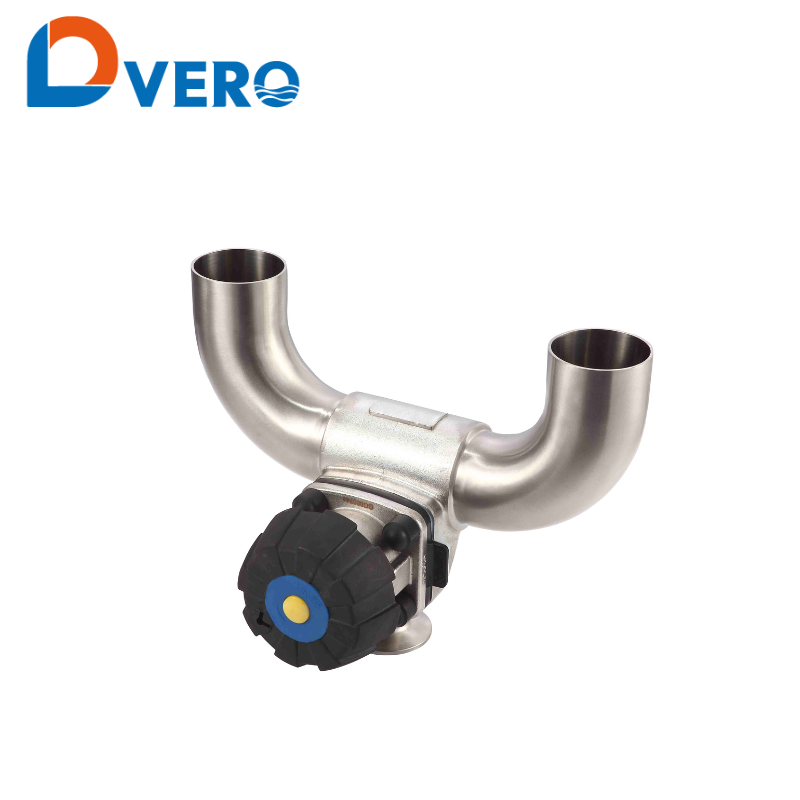 U-shape manual diaphragm valve