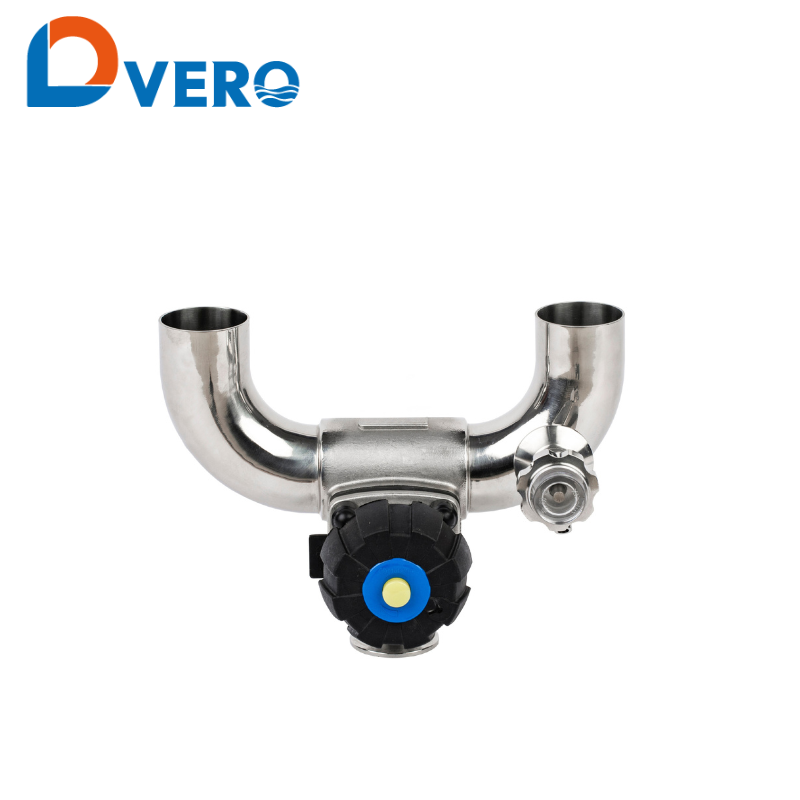 U-shape manual diaphragm valve