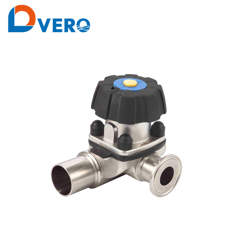T shape manual diaphragm valve