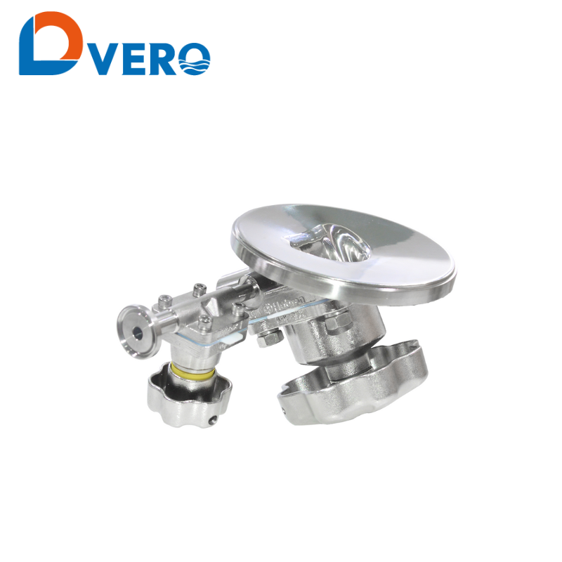 SS Tank bottom manual diagram valve