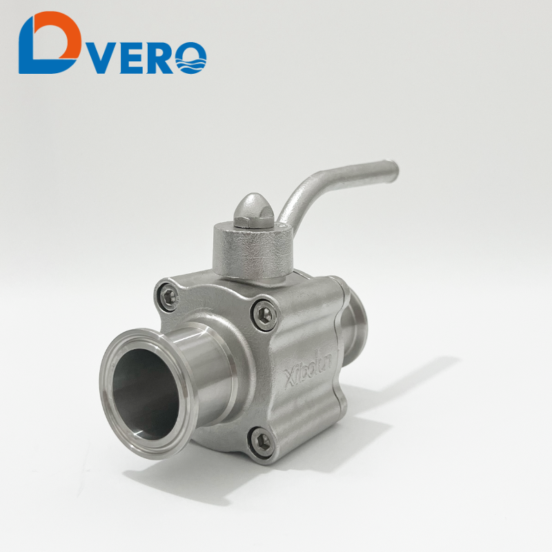 Three piece ball valve
