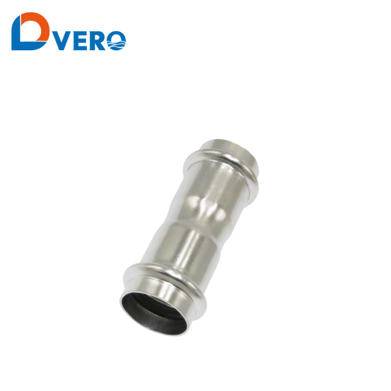 V-shaped press coupling