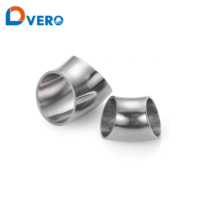 sanitary 45 degree elbow