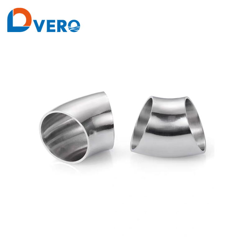 sanitary 45 degree elbow