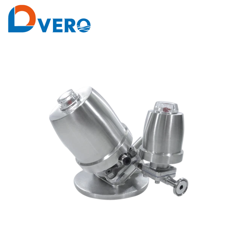 316L pneumatic tank bottom diaphragm valve